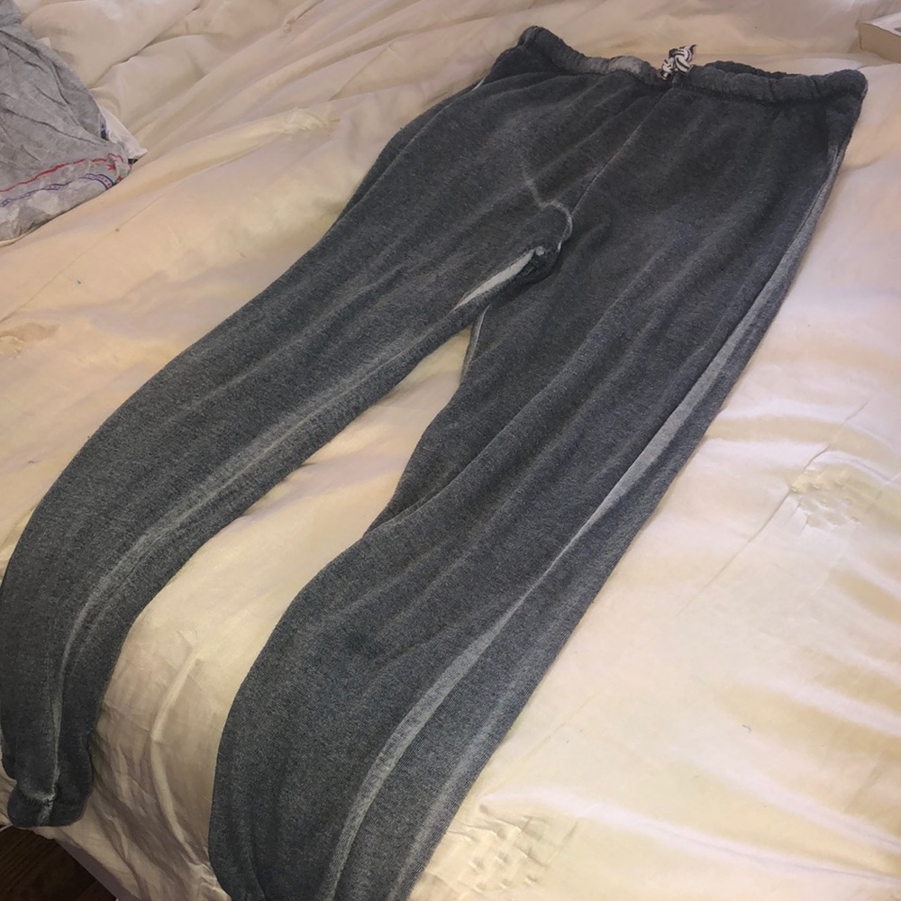 Grey sweatpants